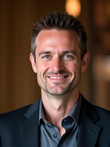 Portrait of Marcus Thorne, Senior Interior Stylist